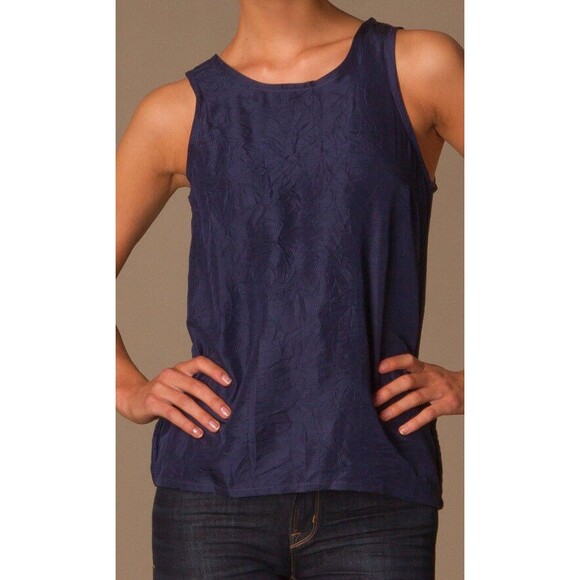 NWT $258 New Womens Marc Jacobs Silk Sleeveless Top Blue Pink Checks M Cowl Back - Picture 4 of 9